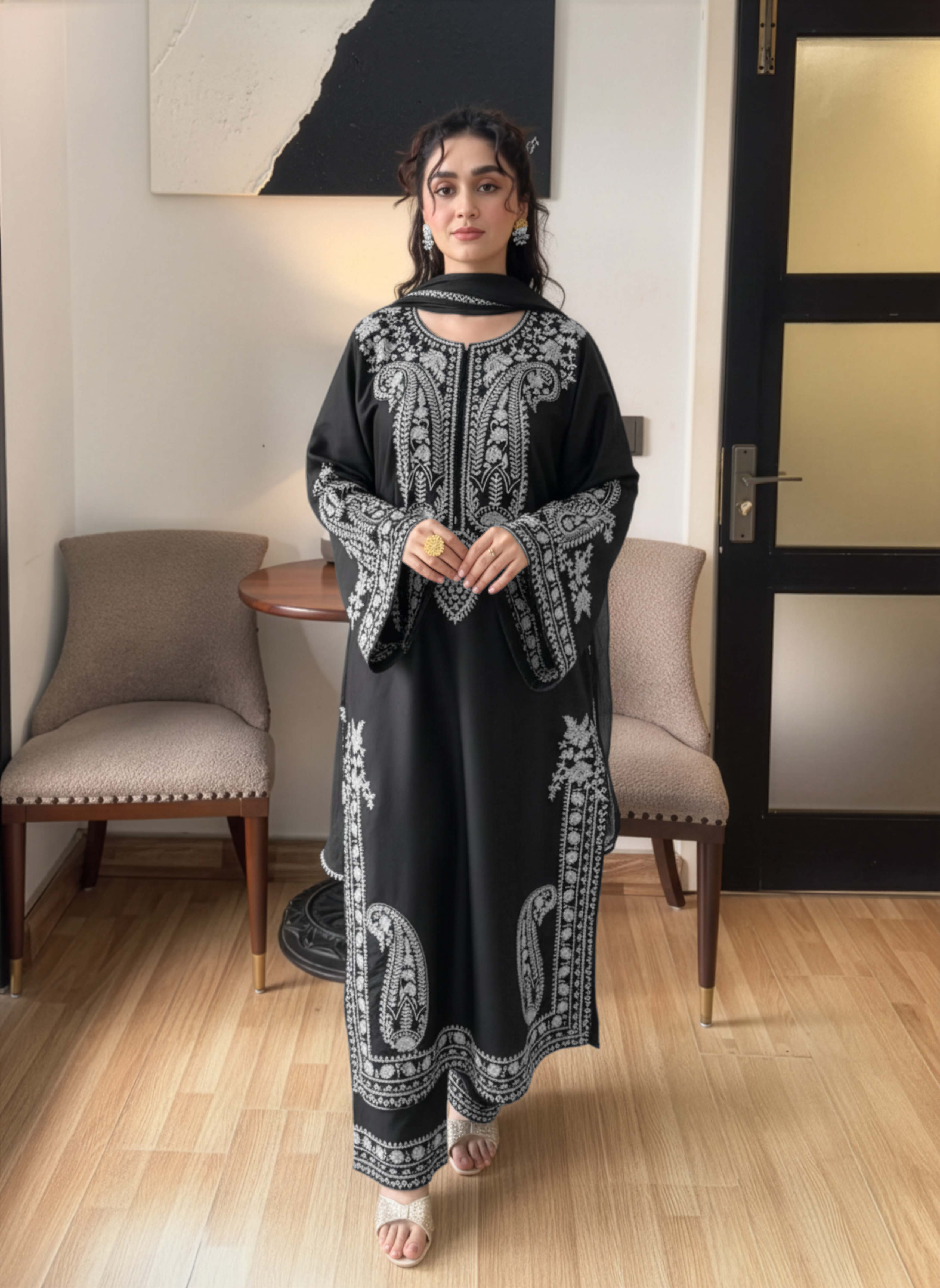 Alize Black 3pcs Embroidery