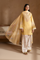 Honey Glow Stitched 3Pcs