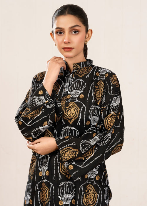 Block Print Plazzo Stitched 2Pcs