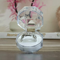 Crystal Embrace Ring with Free Ring Box