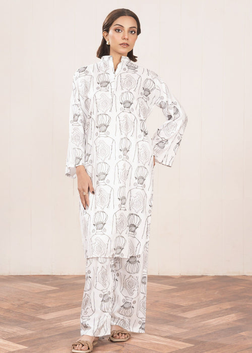 Block Print Plazzo Stitched 2Pcs