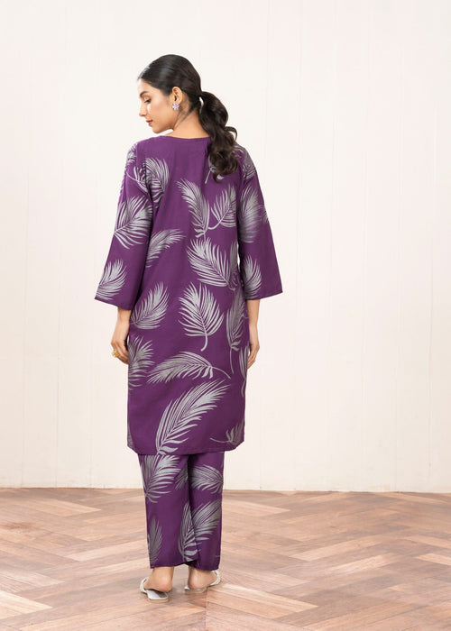 Breeze Print Stitched 2Pcs