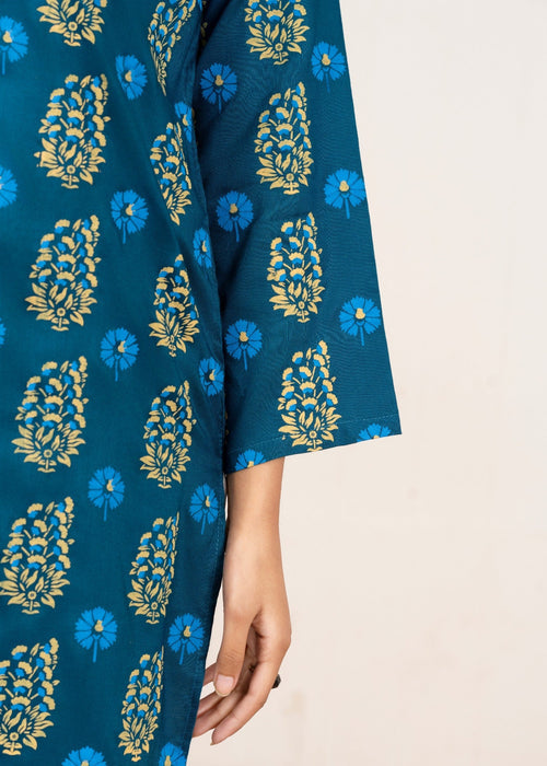 Rangrez Kurti Long Length Stitched 2Pcs