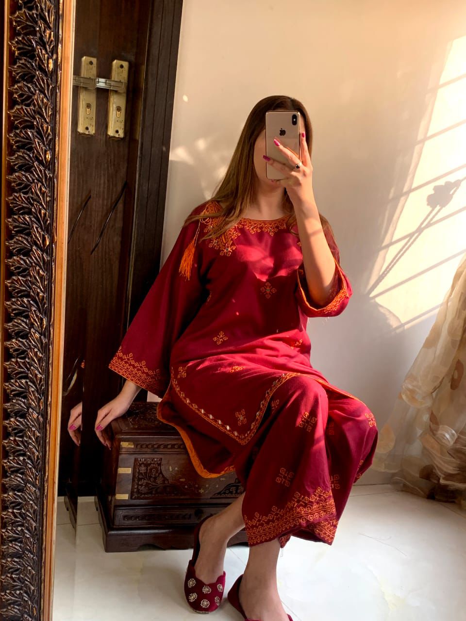 Balochi Embroidary Stitched 2Pcs - Emorl