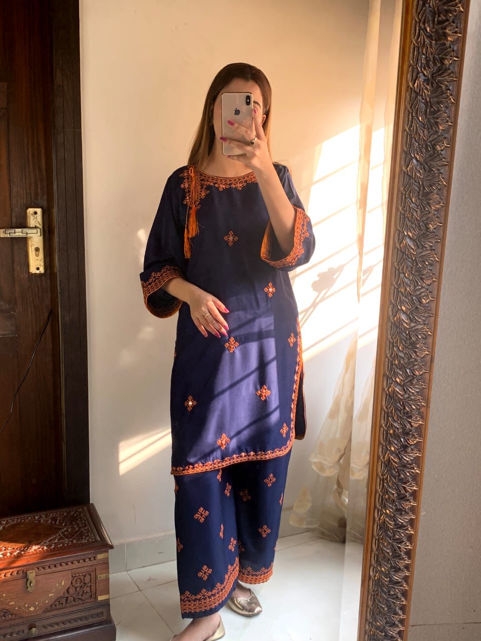 Balochi Embroidary Stitched 2Pcs - Emorl