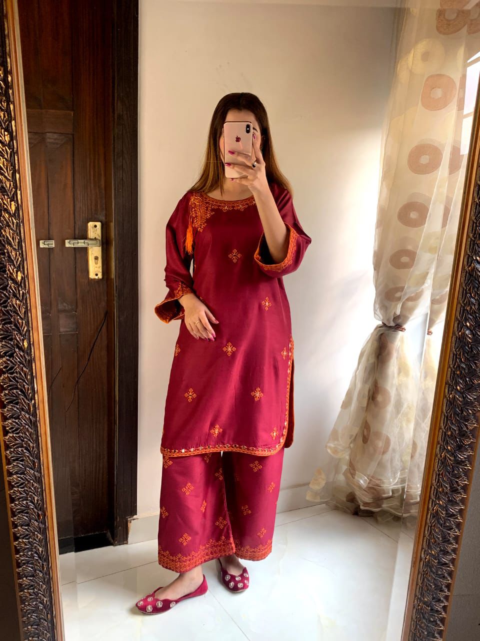 Balochi Embroidary Stitched 2Pcs - Emorl
