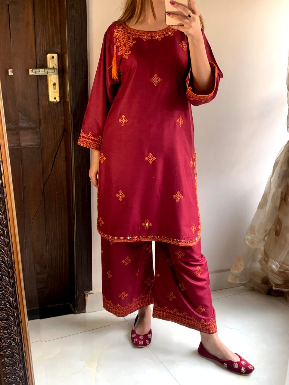 Balochi Embroidary Stitched 2Pcs - Emorl