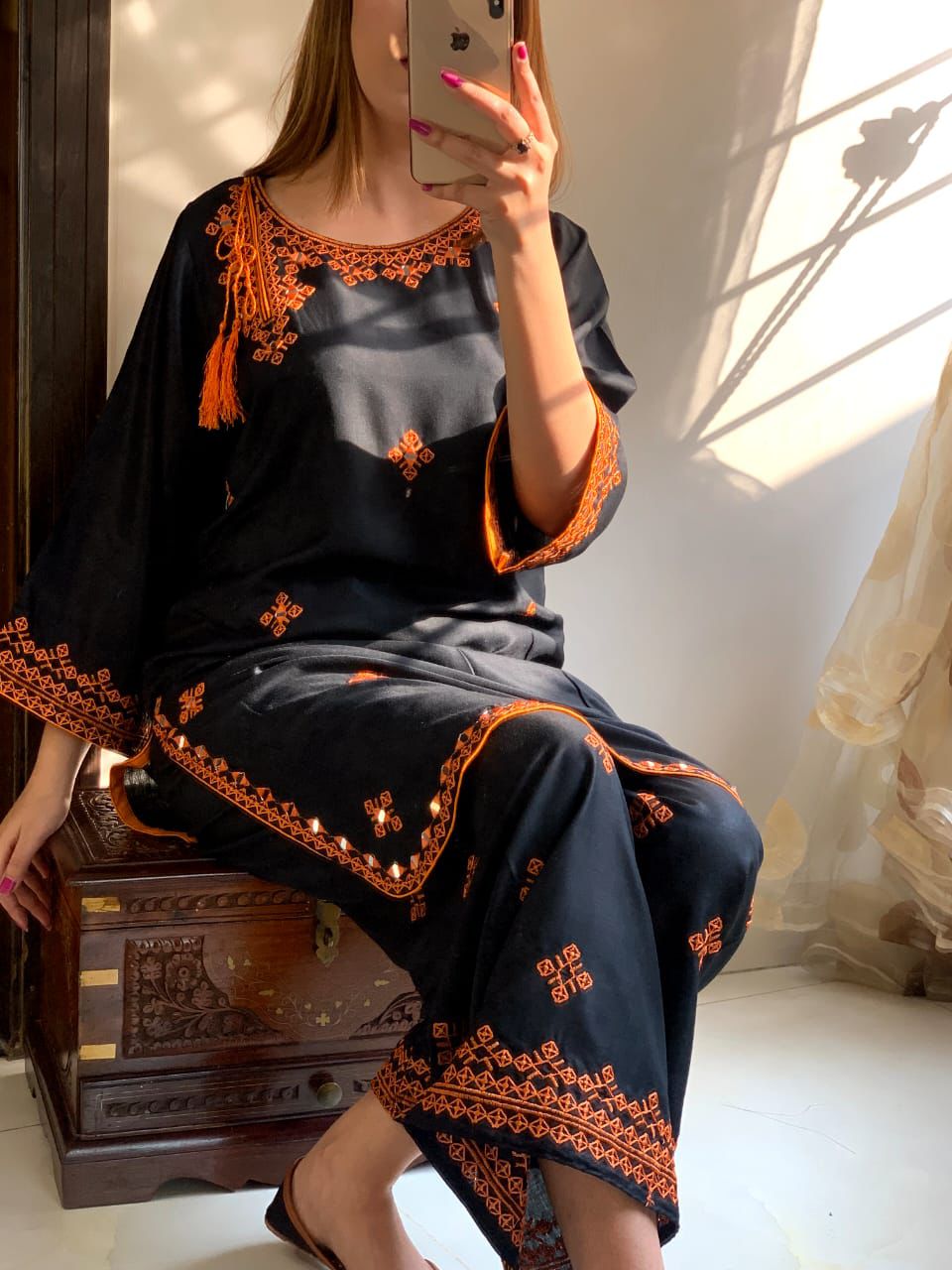 Balochi Embroidary Stitched 2Pcs - Emorl