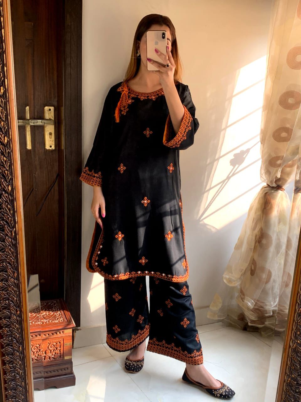 Balochi Embroidary Stitched 2Pcs - Emorl