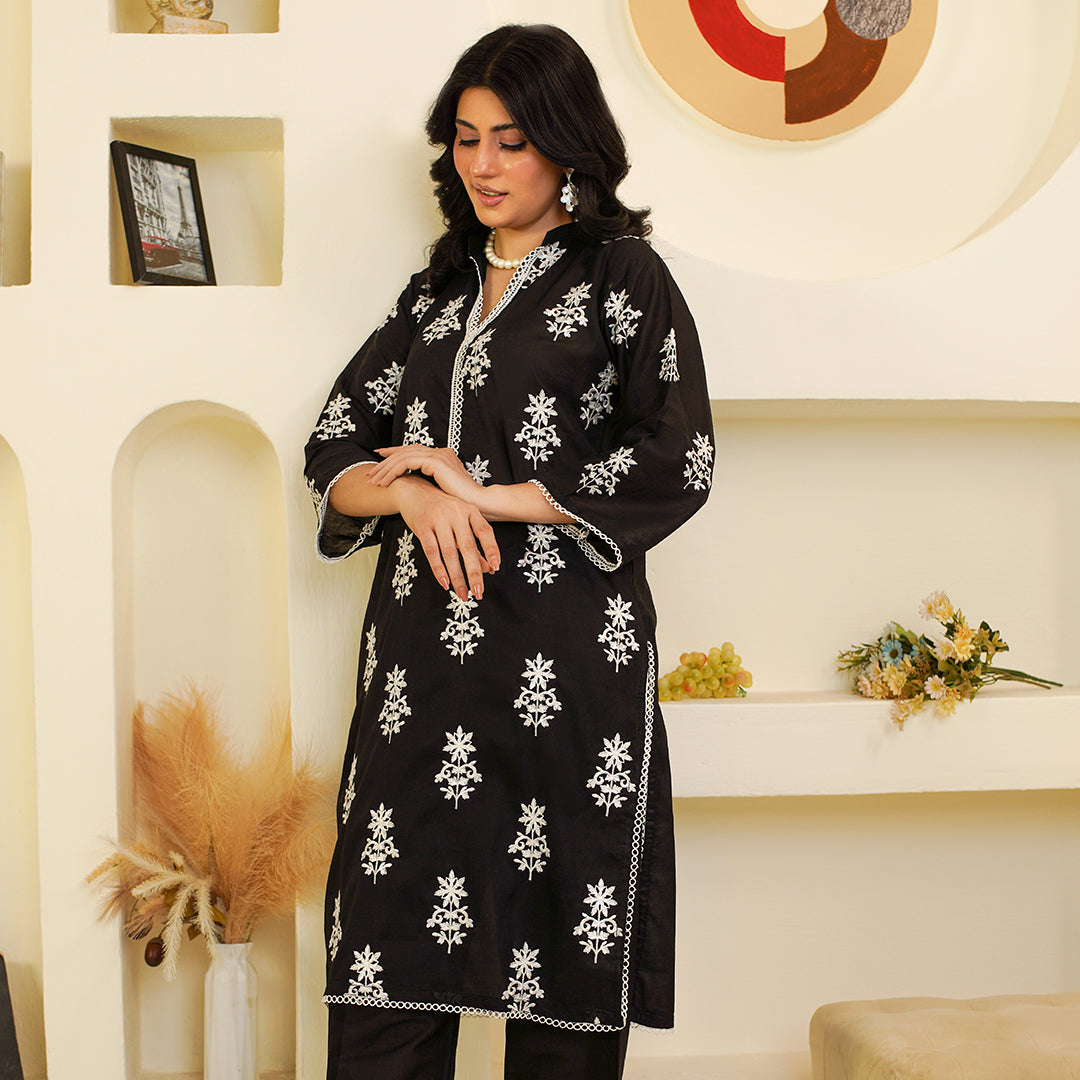 Black Ark Stitched 2Pcs