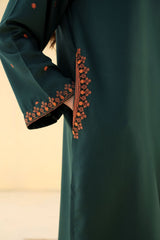 Midnight Green Stitched 2Pcs