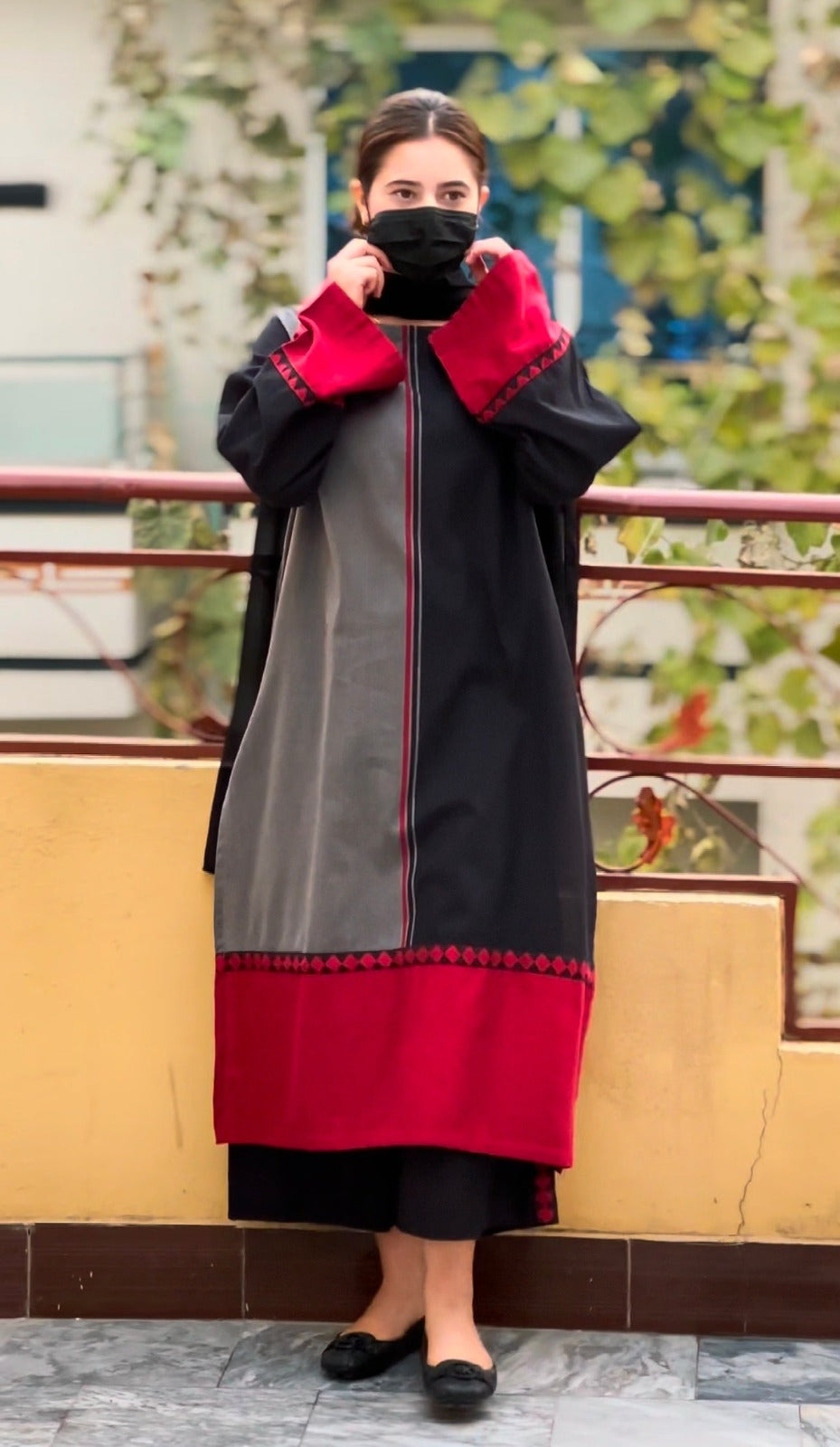 Blush Berry Print Stitched 2Pcs