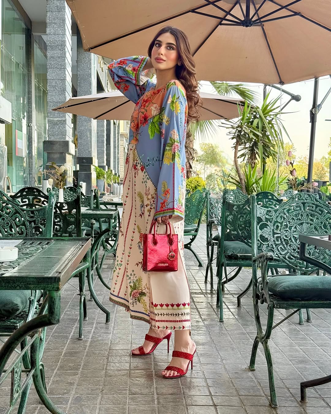 Blush Canvas Stitched 2Pcs