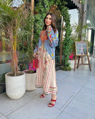 Blush Canvas Stitched 2Pcs