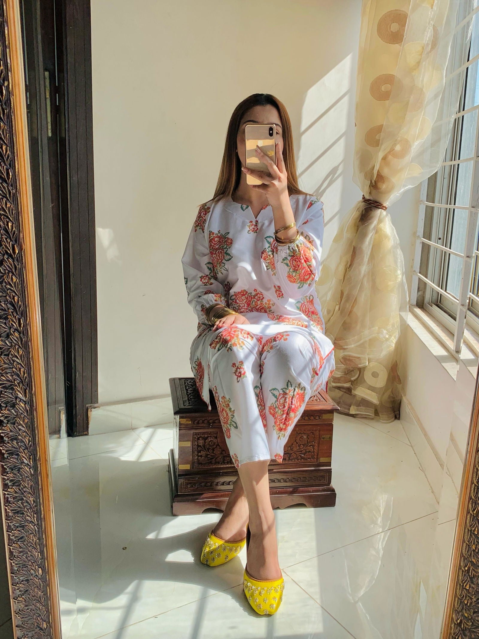 Stitched Chunri Style 2Pc - Emorl
