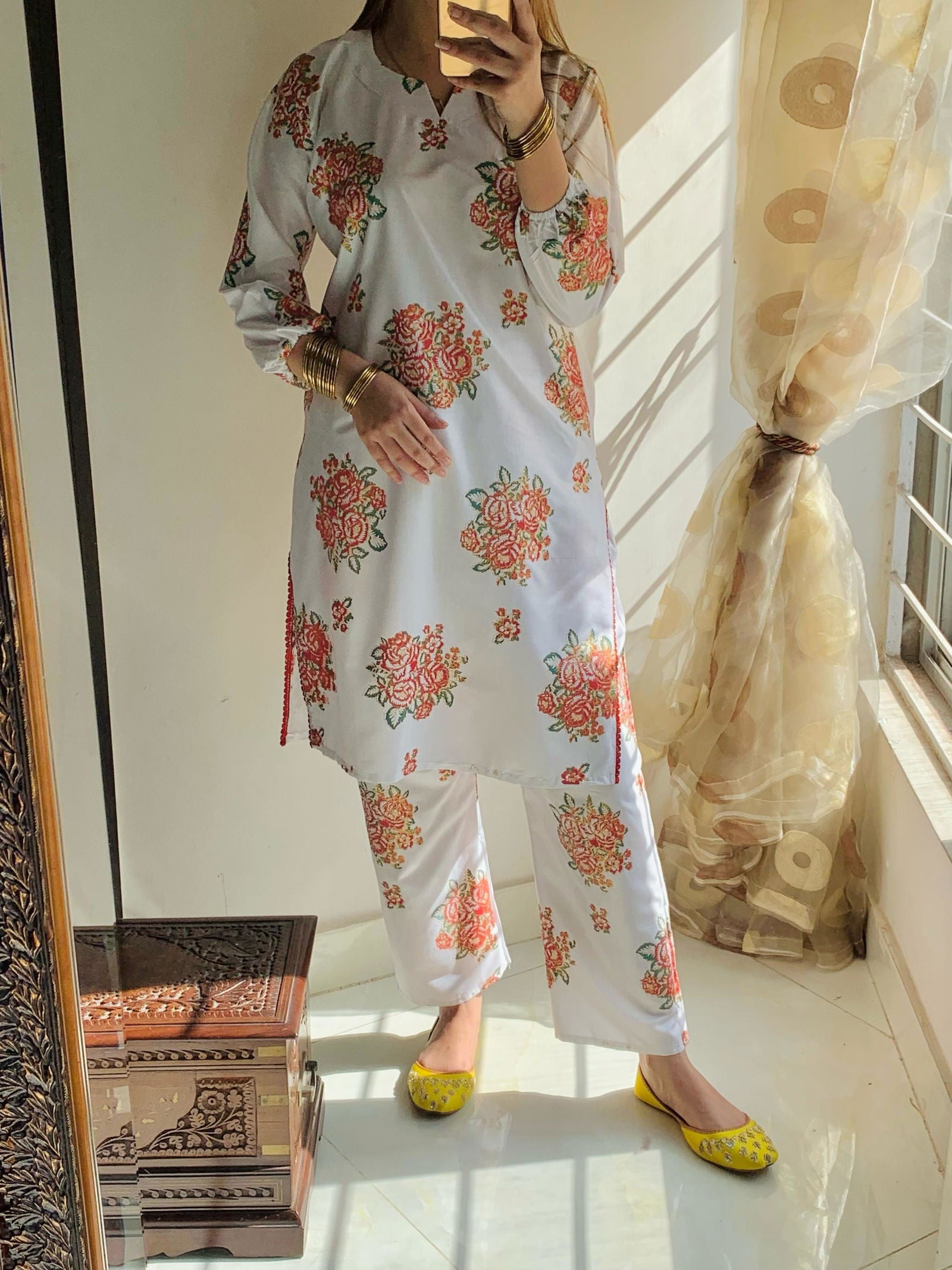 Stitched Chunri Style 2Pc - Emorl