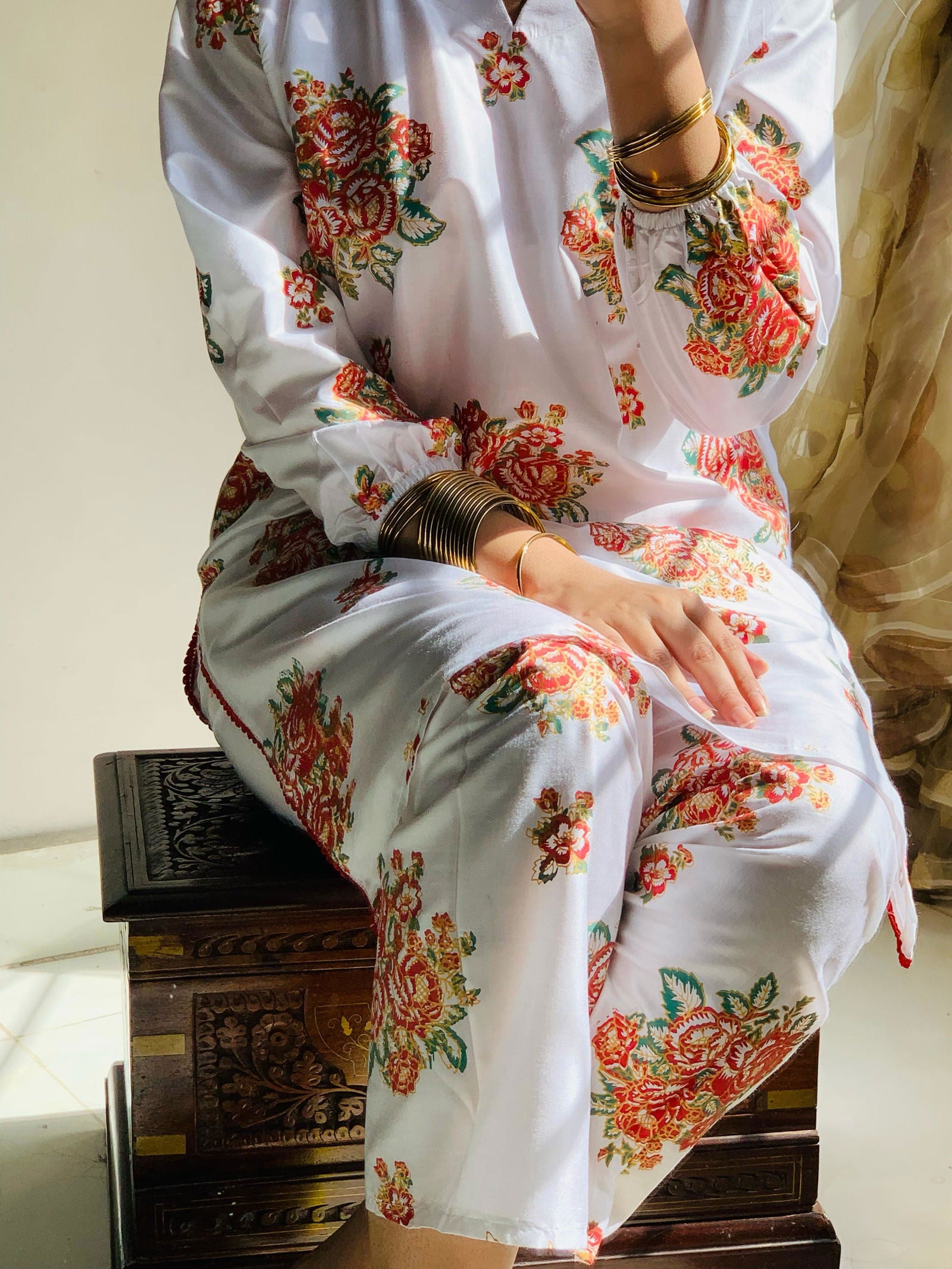 Stitched Chunri Style 2Pc - Emorl