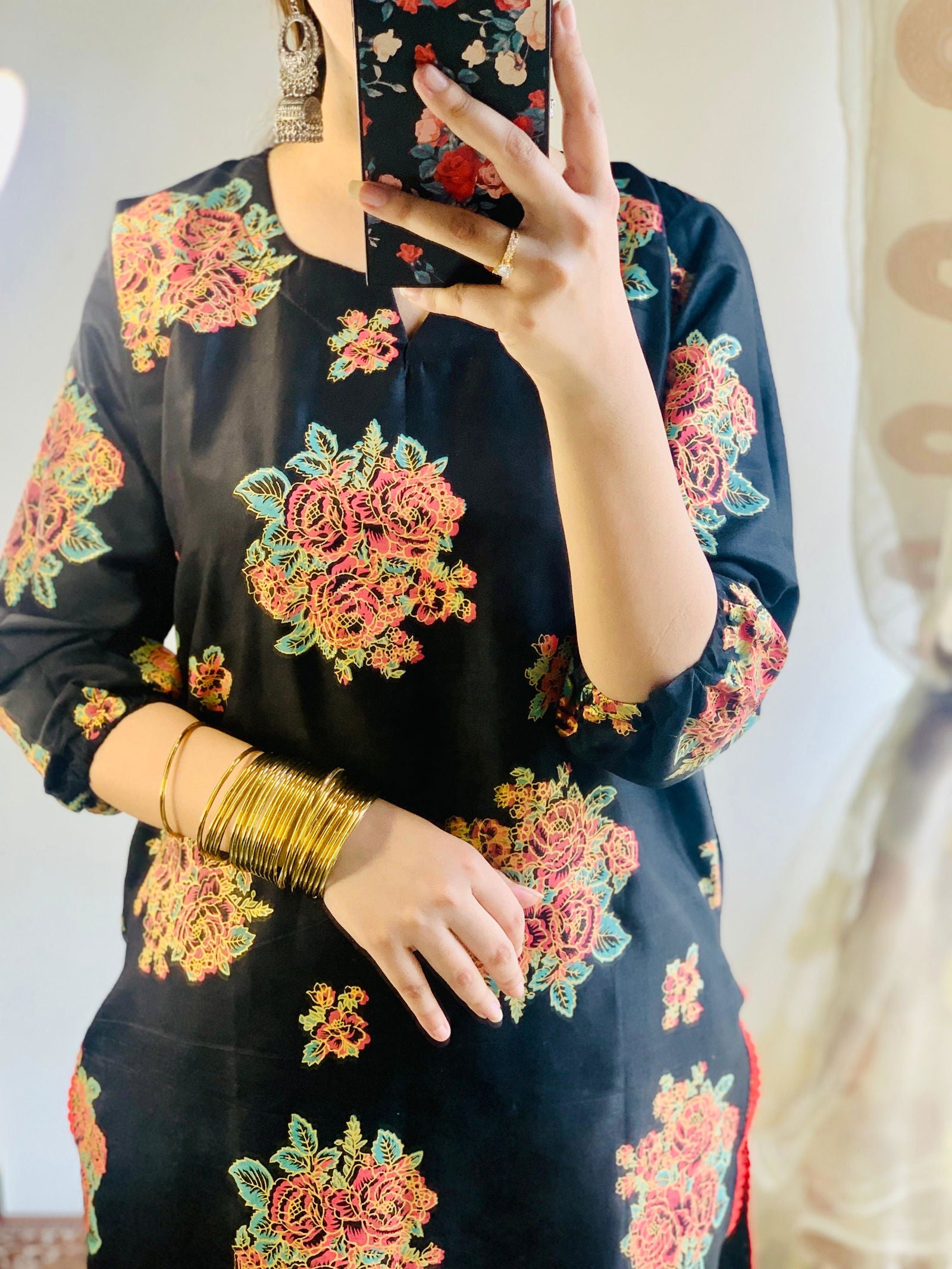 Stitched Chunri Style 2Pc - Emorl