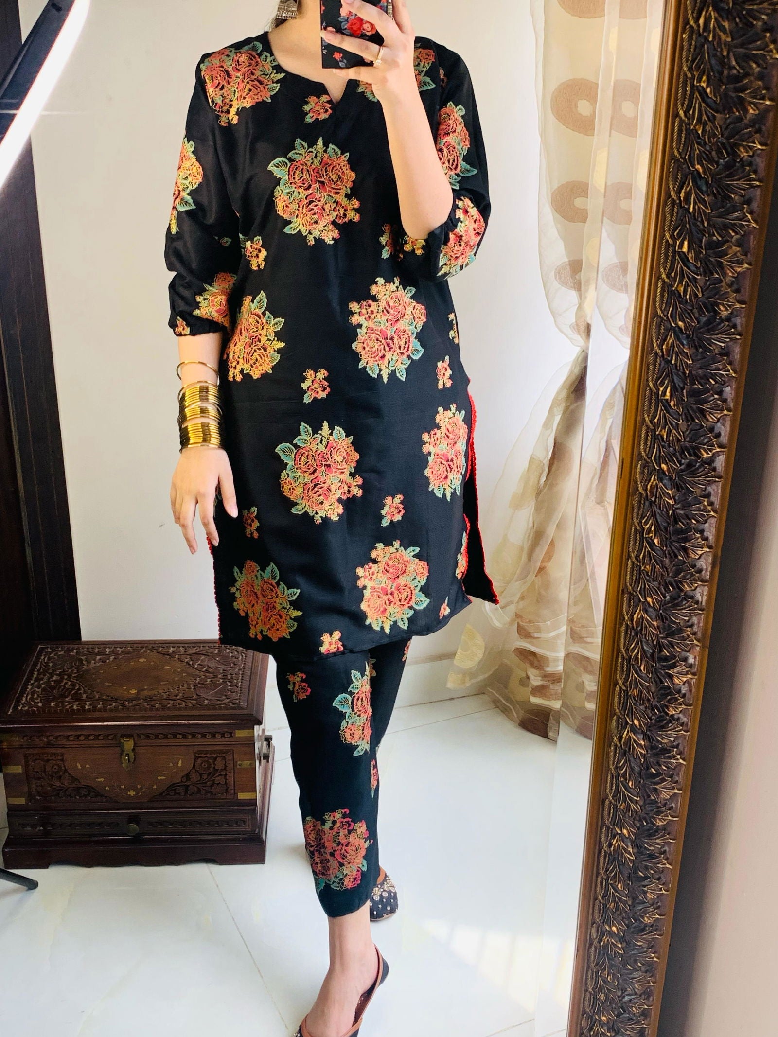 Stitched Chunri Style 2Pc - Emorl