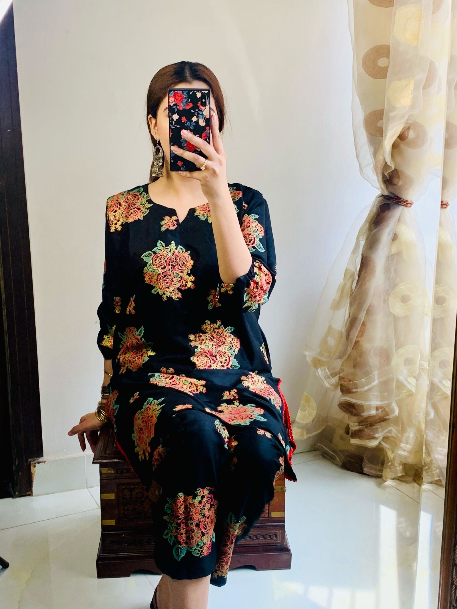 Stitched Chunri Style 2Pc - Emorl