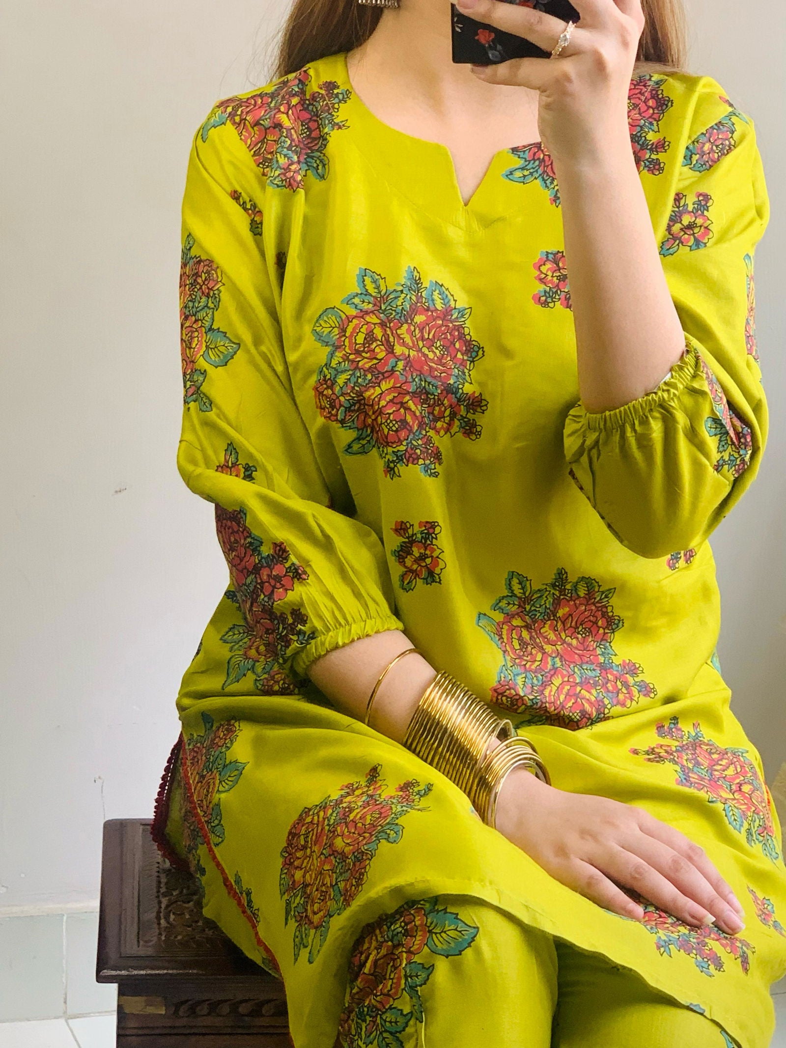 Stitched Chunri Style 2Pc - Emorl