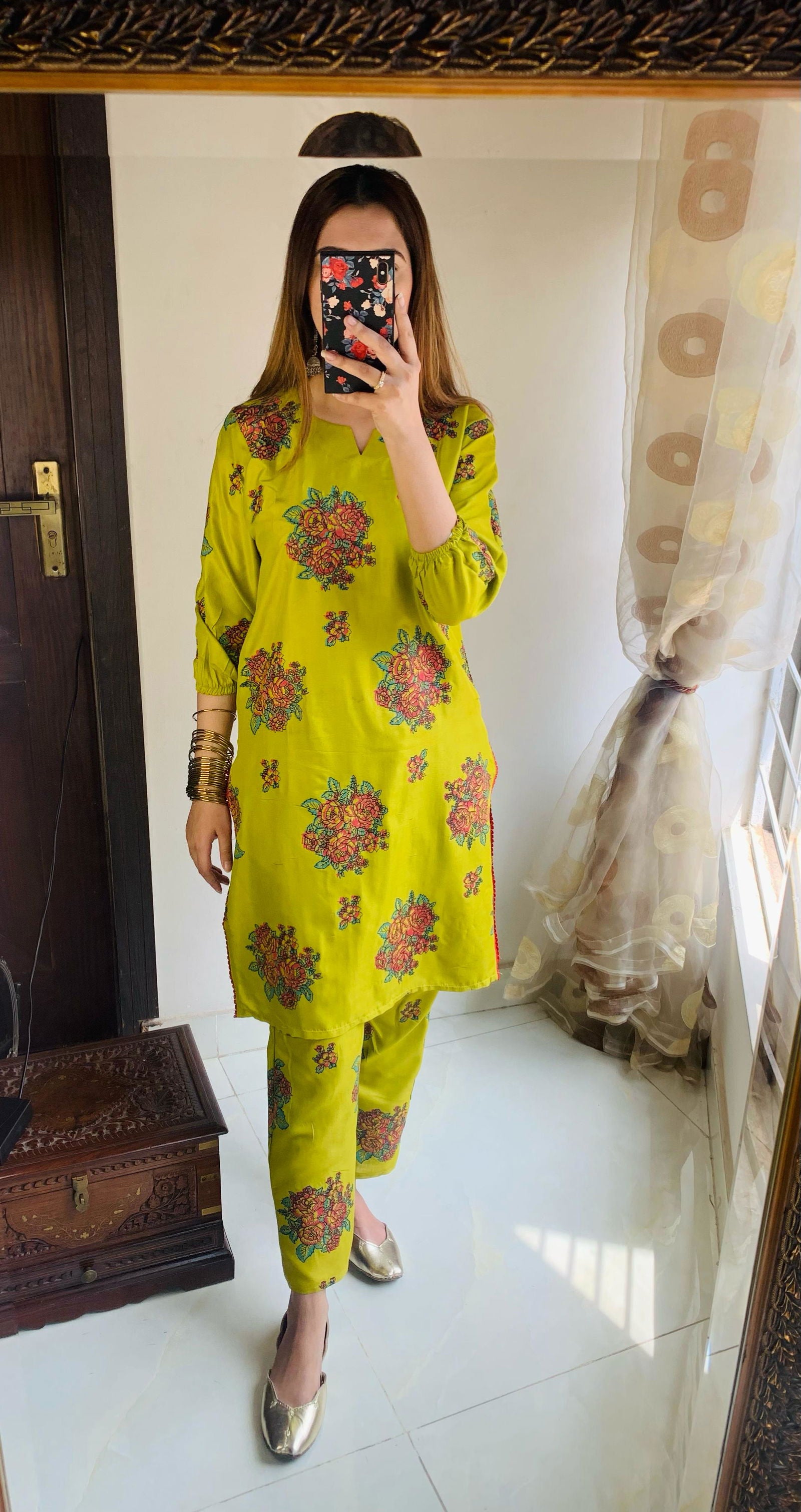Stitched Chunri Style 2Pc - Emorl