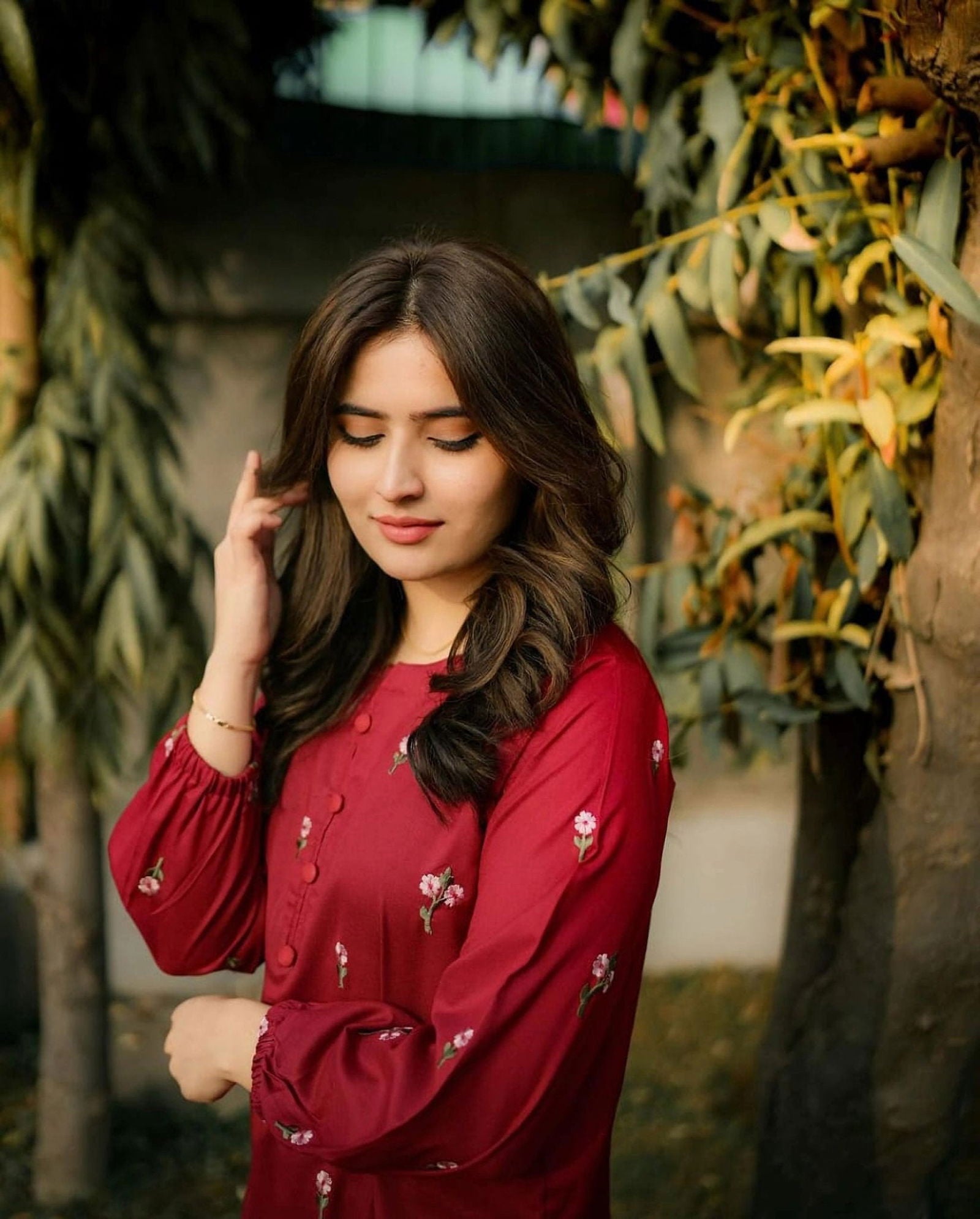 Stitched Patel Embroidery 2Pcs - Emorl