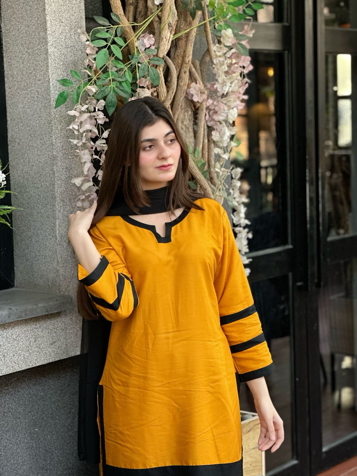 Amber Elegance Stitch 2Pcs
