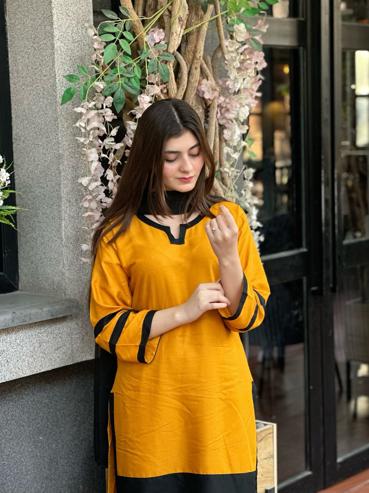 Amber Elegance Stitch 2Pcs