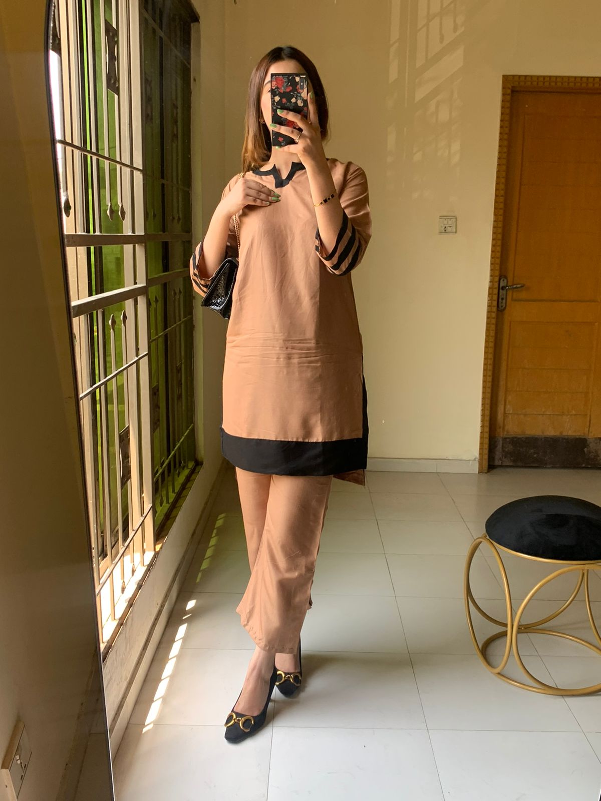 Amber Elegance Stitch 2Pcs