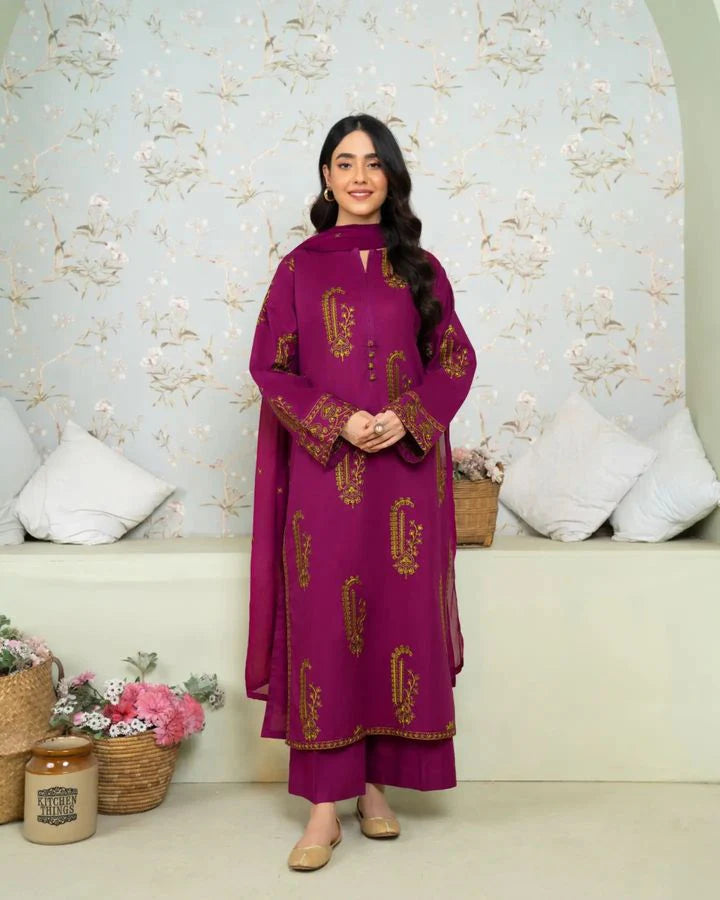 Grape whispers Stitched 2Pcs