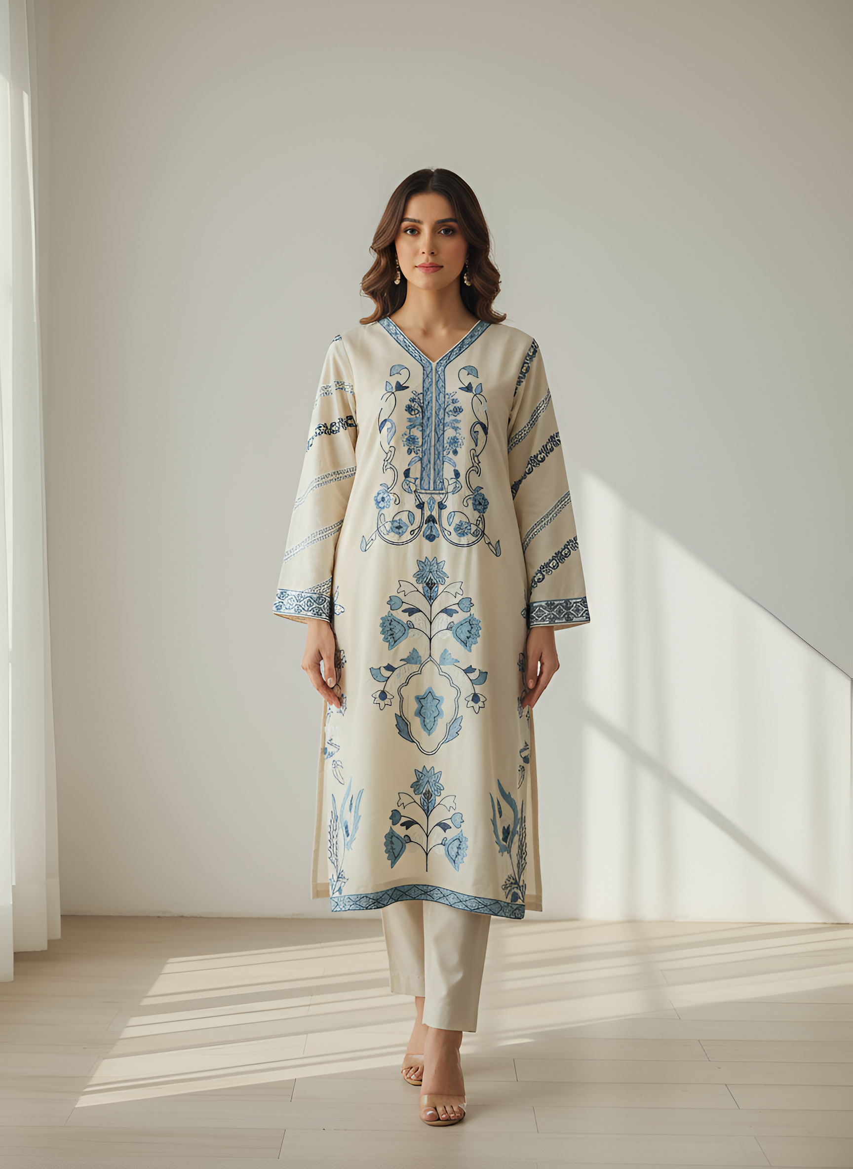Kehksha  2PC Dhank Suit