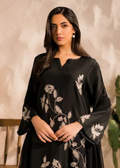 Black Petals Stitched 3Pcs