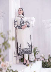 Ayra White Stitched 3Pcs
